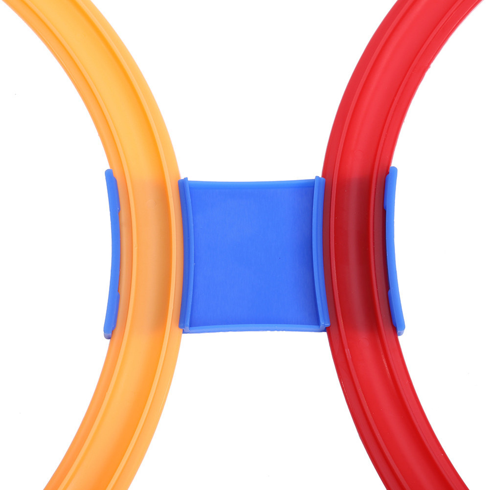 Party Games Kids Outdoor - Plastik-Ringwurfspiel-Set für Kinder, Outdoor, Garten, Strandparty,