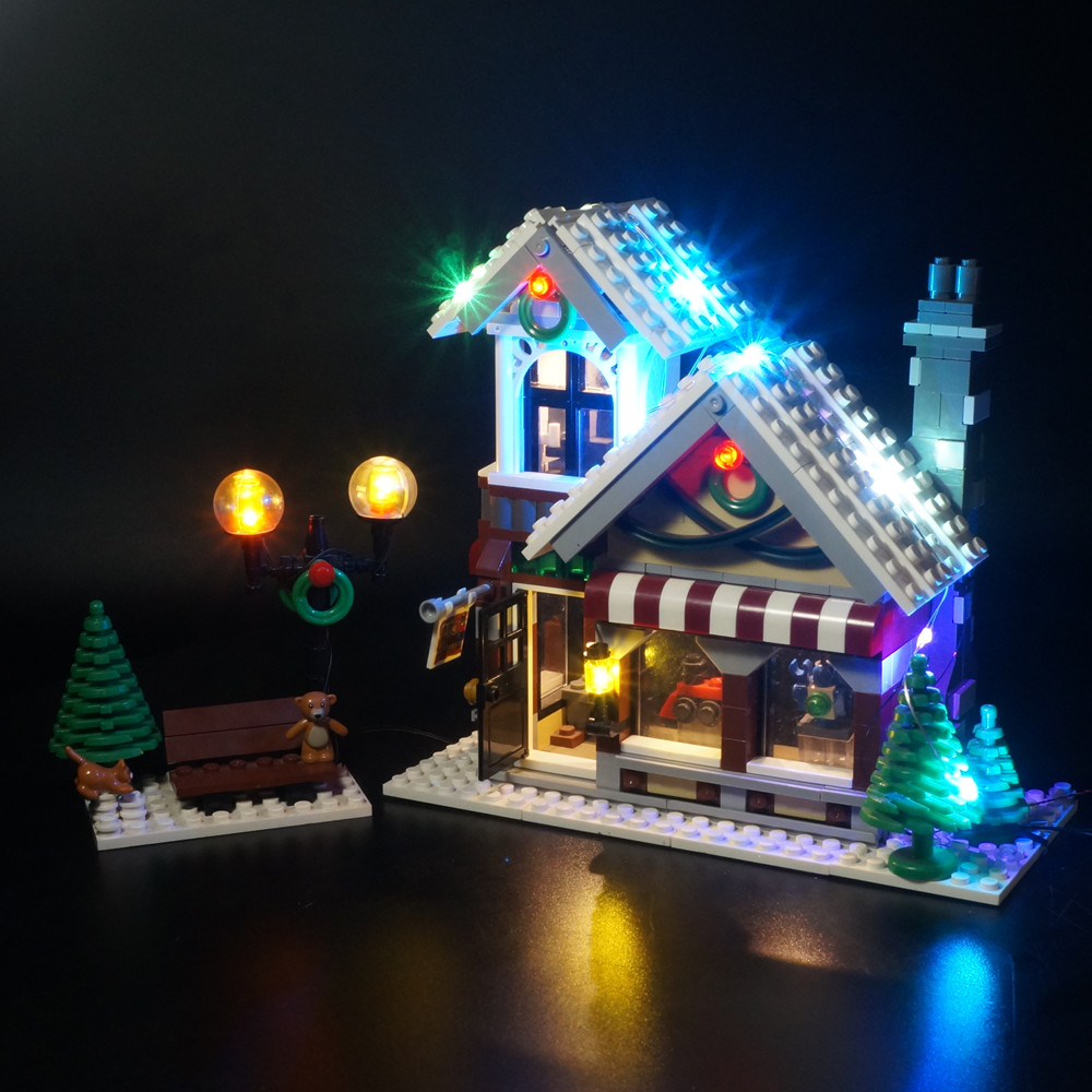 Lego Set Creator - LED-Lichtset für Schöpfer Winter dorf Spielzeug