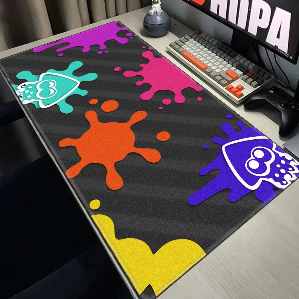 Kubb Game Yard - Splatoons cartoon mauspad große gamer tastatur