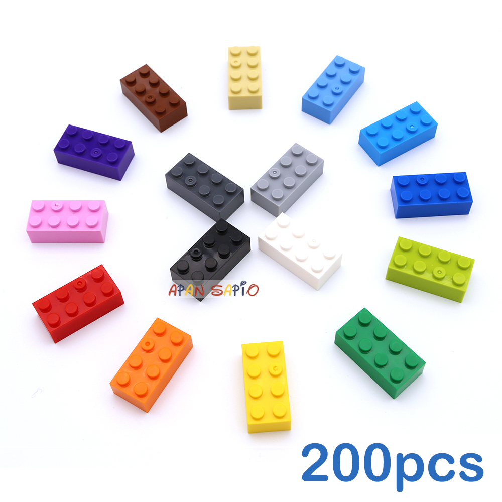 Lego Set Creator - 200 stücke 2x4 Dot DIY Bausteine