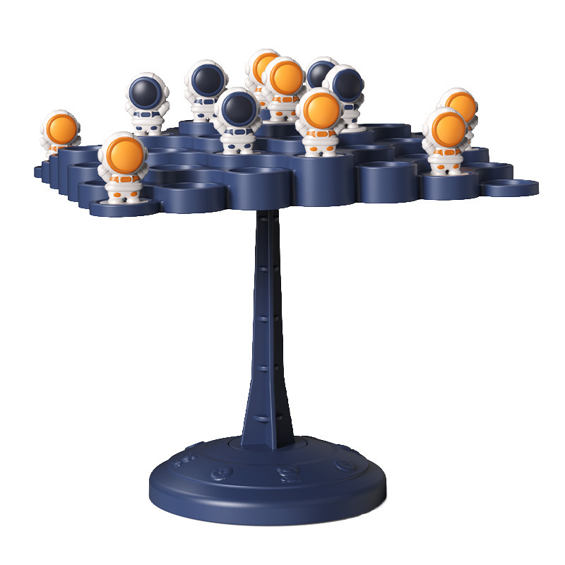 Party Games Board Game - Astronauten Frosch-Balance-Baum Interaktives Eltern-Kind-Brettspiel Bausteine Spielzeug