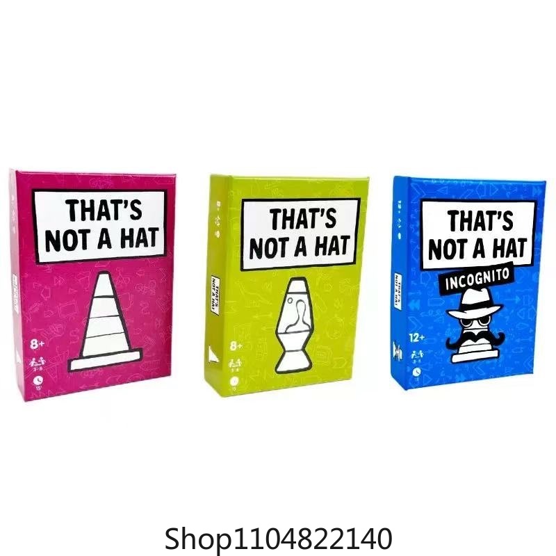 Party Games Board Game - Einzigartiges „This’s Not a Hat Happy