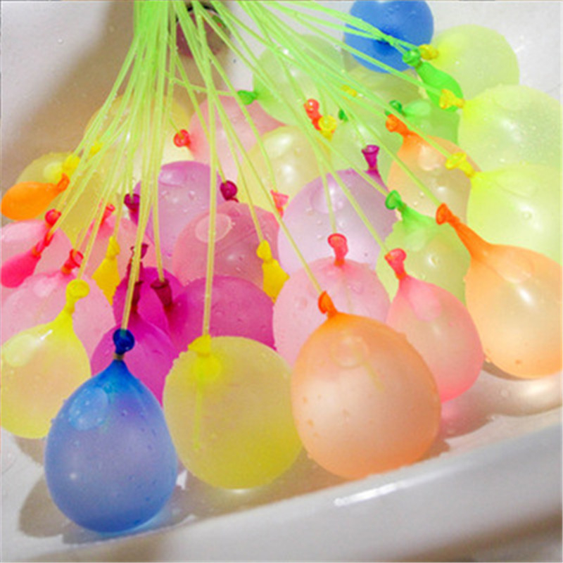 Party Games Kids Outdoor - 111 Stück Schnellfüll-Wasserbomben Automatisch Füllende Wasserballons