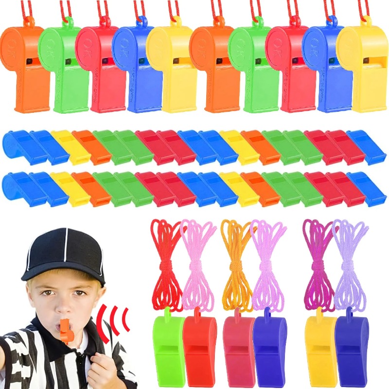 Party Games Adult Birthday - 100PCS Zufällig Farbige Geburtstag Pfeife Kinder