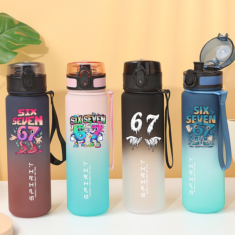 Party Games Kids Outdoor - Steal A Brainrot Sport-Wasserflasche 800ml Six