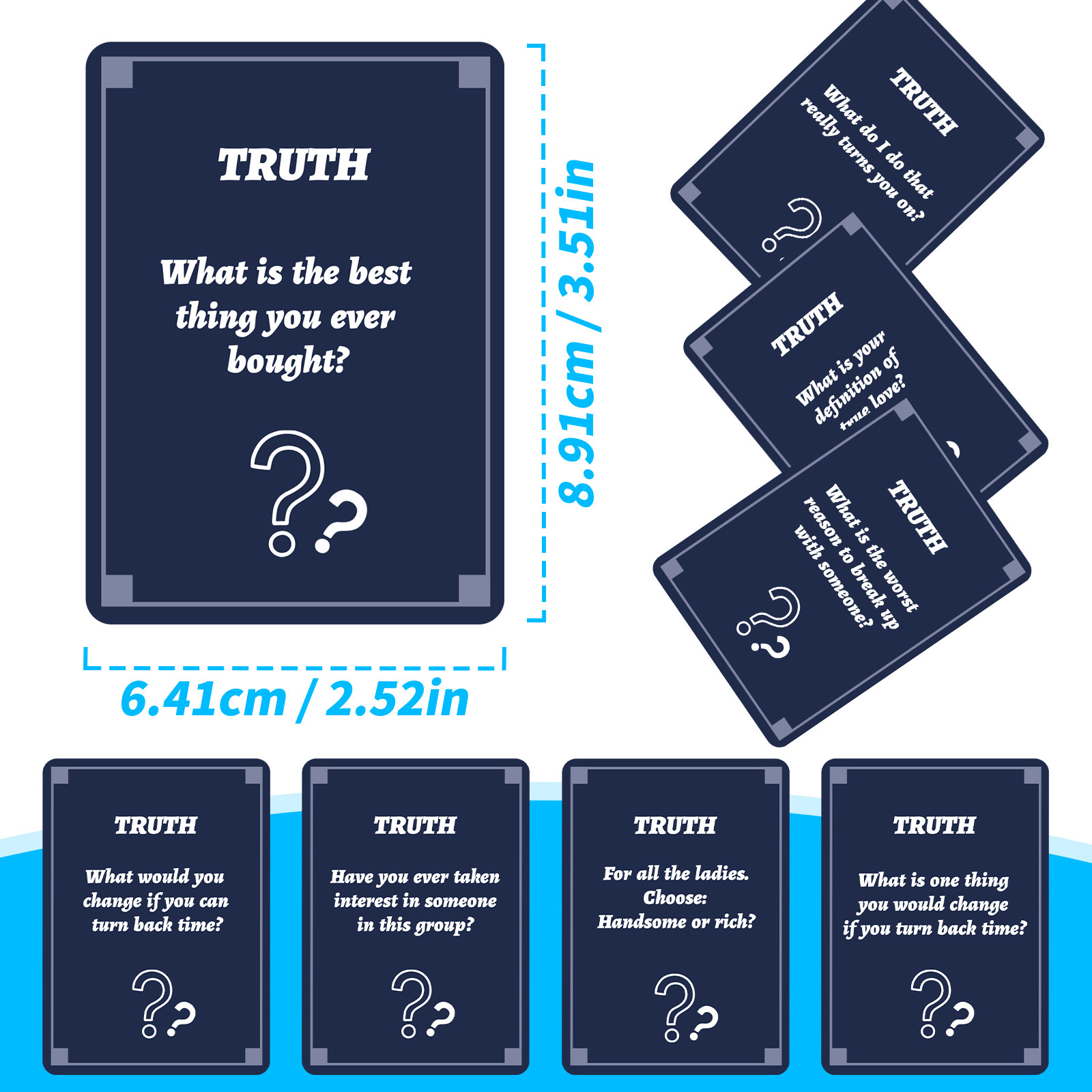 50 Stück Partyspielkarten für  – Party Games Group Bewertung und Preis