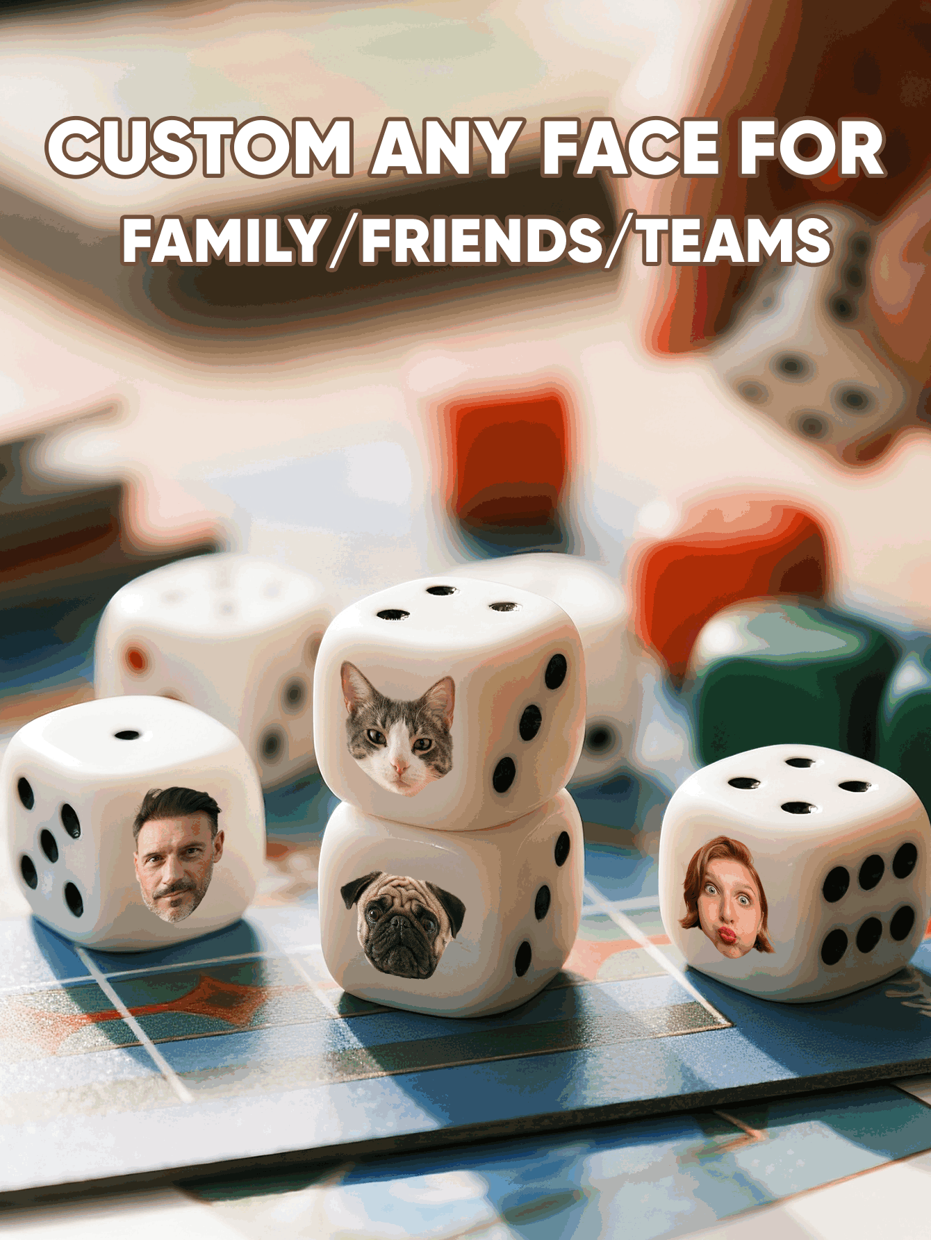 Personalisierte Würfel mit Ges – Party Games Christmas Bewertung und Preis