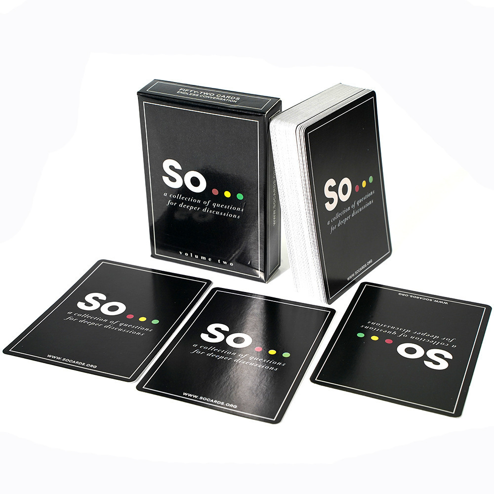 Hochwertiges So Cards Conversa – Party Games Questions For Adults Bewertung und Preis