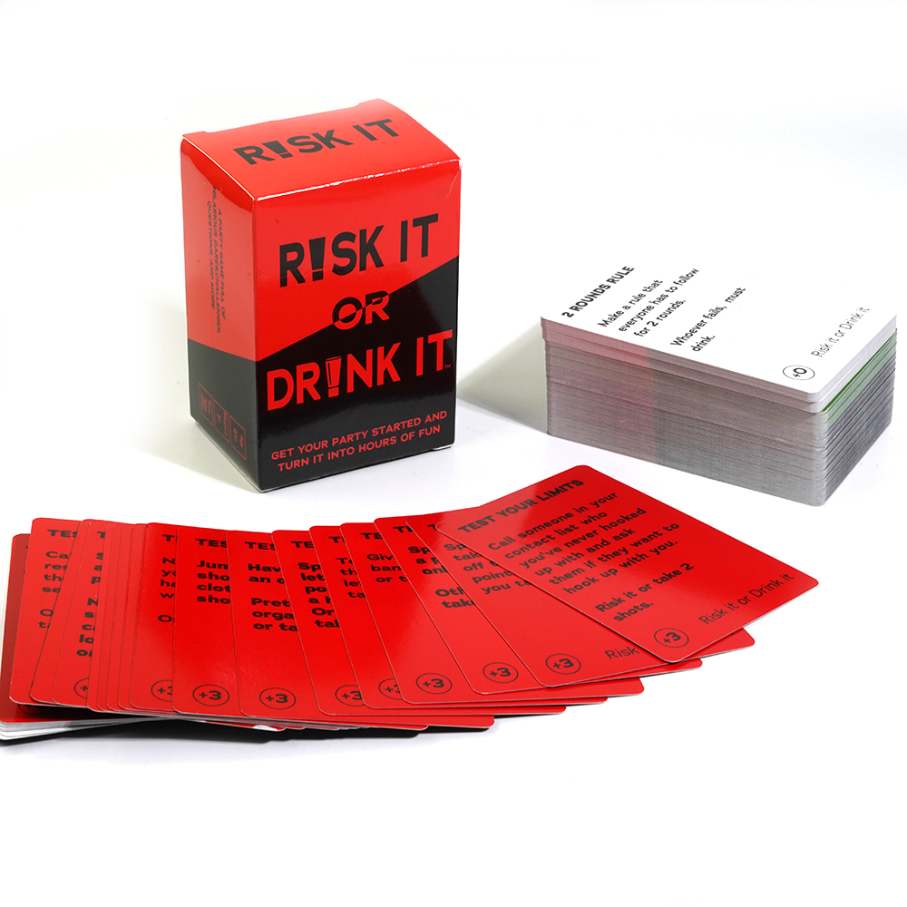 Risk It Or Drink It, lustiges  – Party Games Questions For Adults Bewertung und Preis