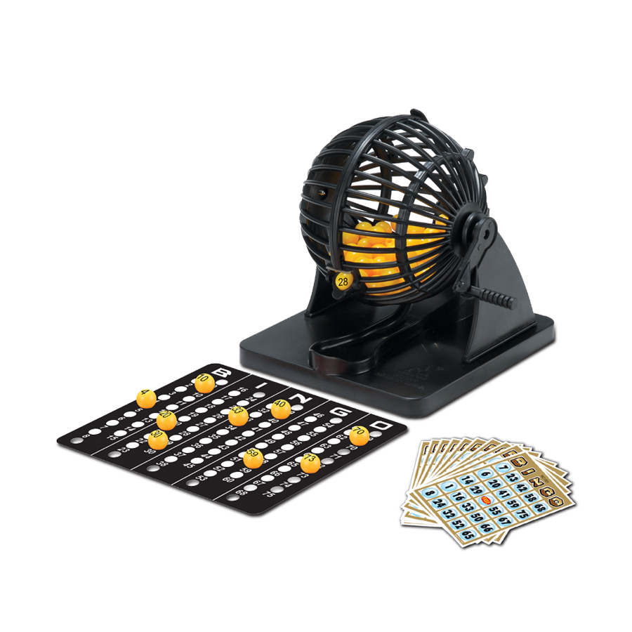 Bingo-Lotterie-Maschinenkäfig- – Party Games Group Bewertung und Preis