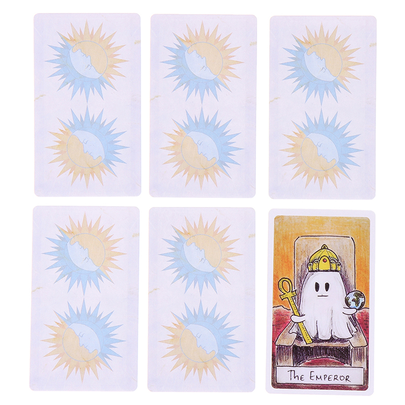 Niedliches Geister-Tarot-Deck- – Party Games Adult Birthday Bewertung und Preis