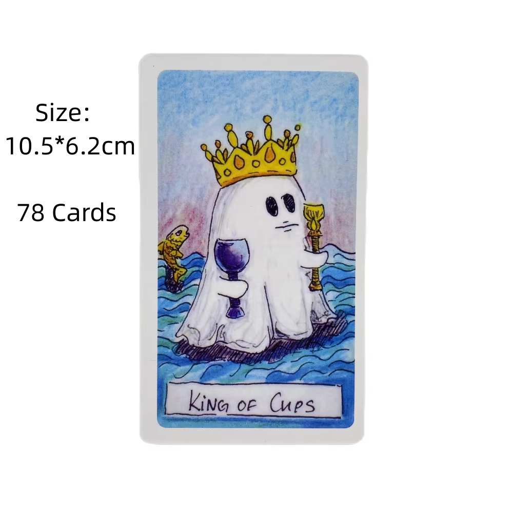 Niedliches Geister-Tarot-Deck- – Party Games Adult Birthday Bewertung und Preis