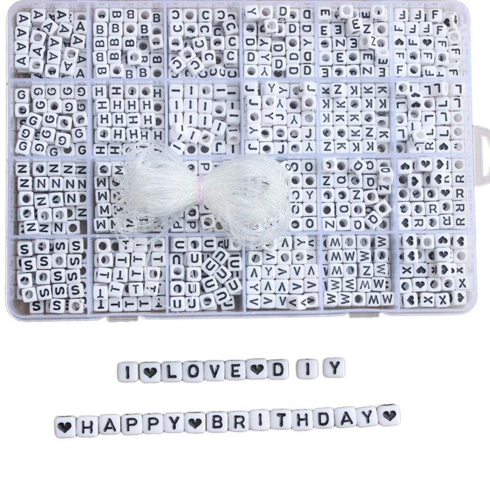1200 Stück Alphabet-Perlen-Set – Party Games Name Bewertung und Preis