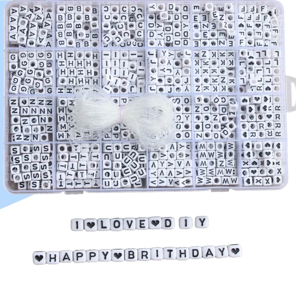 1200 Stück Alphabet-Perlen-Set – Party Games Name Bewertung und Preis