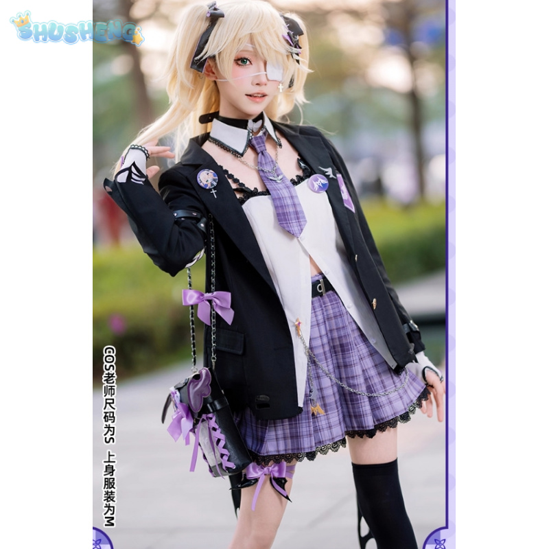 Fischl Cosplay Kostüm Spiel Ge – Party Games Shop Bewertung und Preis