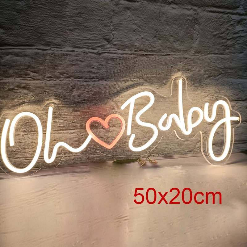 Oh Baby Neon Schild Liebe Herz – Party Games Shop Bewertung und Preis