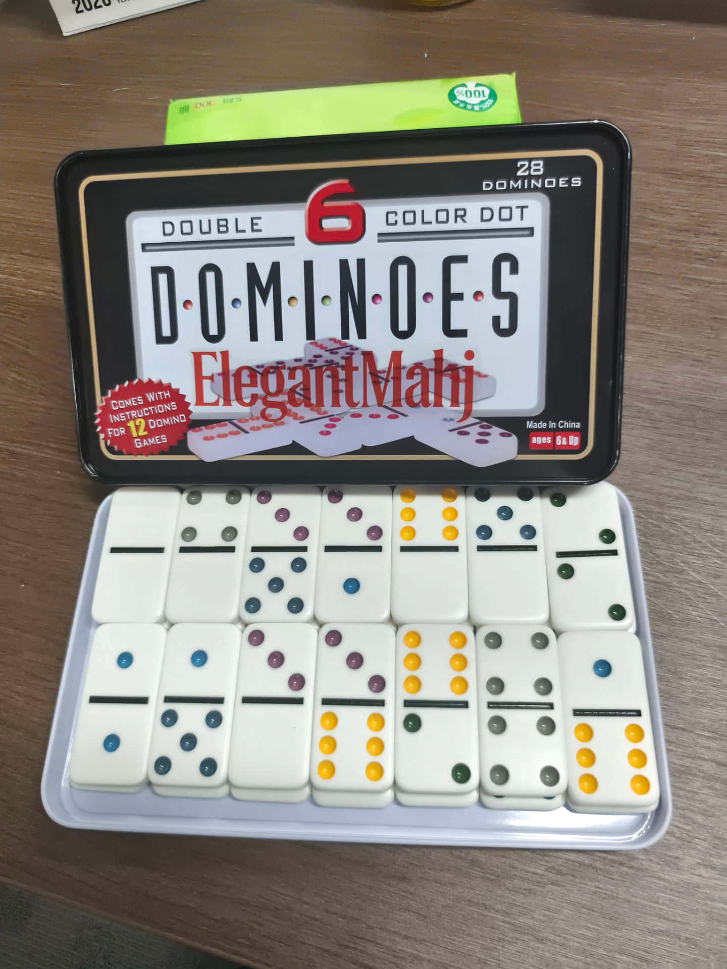ElegantMahj Doppel-Sechs Domin – Party Games Board Game Bewertung und Preis