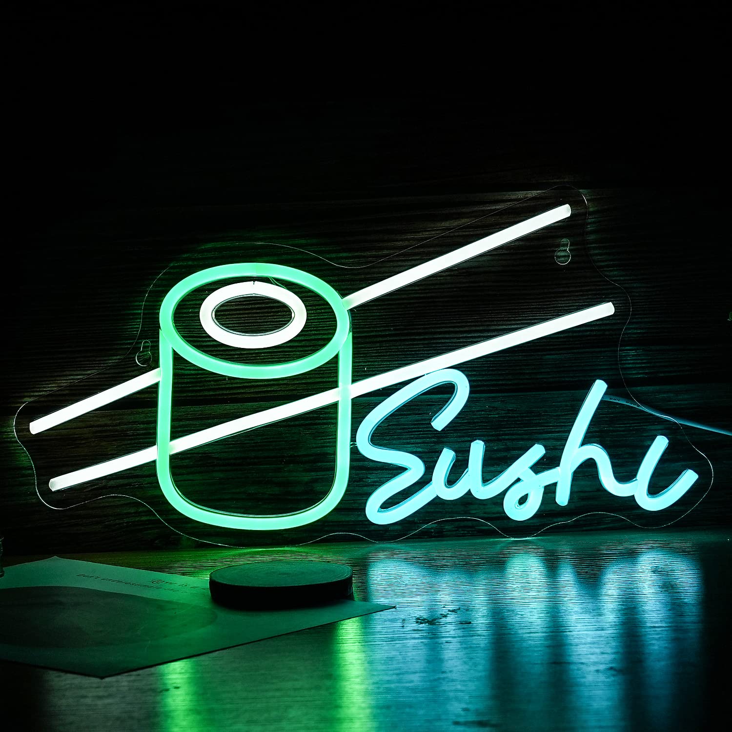 Sushi Neon Schild Bar Weinglas – Party Games Shop Bewertung und Preis